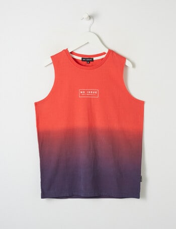 No Issue Tie Dye Tank, Red product photo