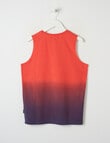 No Issue Tie Dye Tank, Red product photo View 02 S