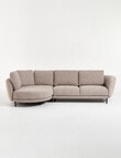 LUCA Furniture Milan Fabric 2 Seater Sofa with Left Hand Corner product photo View 03 S