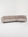 LUCA Furniture Milan Fabric 2.5 Seater Sofa with Right Hand Corner product photo