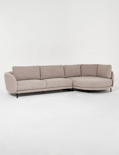 LUCA Furniture Milan Fabric 2.5 Seater Sofa with Right Hand Corner product photo