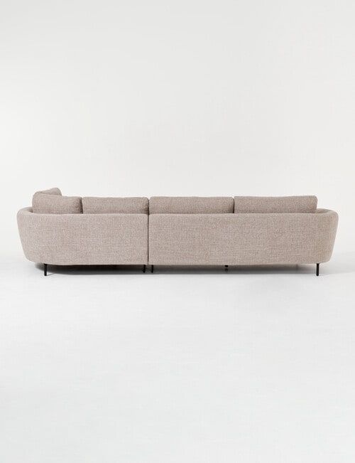 LUCA Furniture Milan Fabric 2.5 Seater Sofa with Right Hand Corner product photo View 02 L