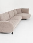 LUCA Furniture Milan Fabric 2.5 Seater Sofa with Right Hand Corner product photo View 04 S