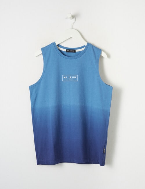 No Issue Tie Dye Tank, Blue product photo