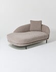 LUCA Furniture Milan Fabric Daybed With Right Arm product photo