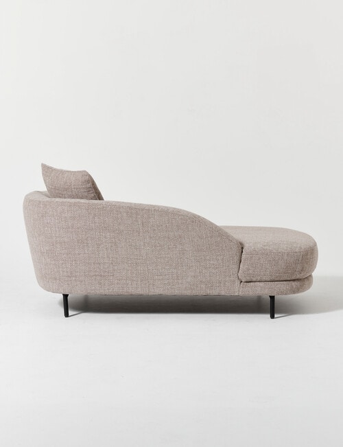 LUCA Furniture Milan Fabric Daybed With Right Arm product photo View 02 L