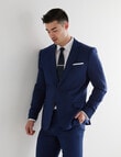 Laidlaw + Leeds Tailored Linen Blend Jacket, Navy product photo
