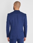 Laidlaw + Leeds Tailored Linen Blend Jacket, Navy product photo View 02 S
