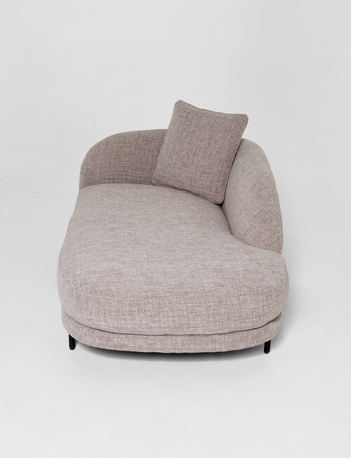 LUCA Furniture Milan Fabric Daybed With Left Arm product photo View 04 L