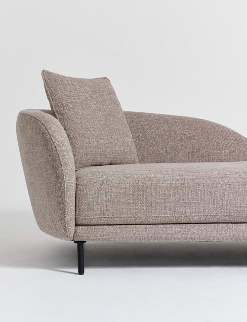 LUCA Furniture Milan Fabric Daybed With Left Arm product photo View 05 L