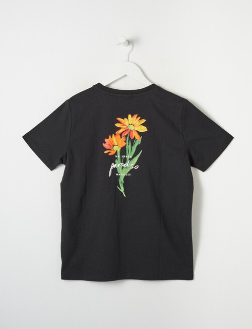 No Issue Paradise Division Short Sleeve Tee, Black product photo View 02 L