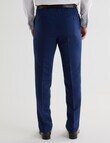 Laidlaw + Leeds Tailored Linen Blend Pant, Navy product photo View 02 S