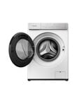 Panasonic 10kg Washing Machine & 6kg Condenser Dryer Combo, White, NA-S106FR1WA product photo View 03 S