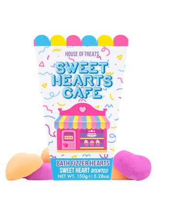 Vanilla Sugar Sweet Hearts Café Bath Fizzer Hearts product photo
