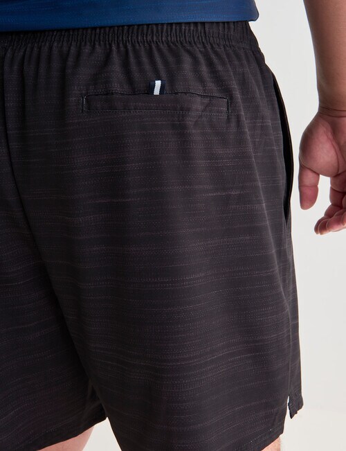 Gasoline King Size Swim Shorts, Black product photo View 05 L