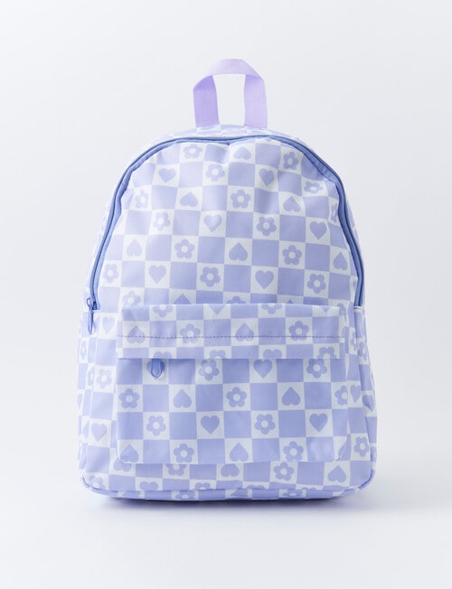Mac & Ellie Daisy Backpack, Purple product photo View 03 L