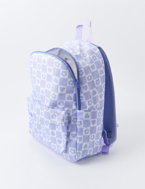 Mac & Ellie Daisy Backpack, Purple product photo View 04 L