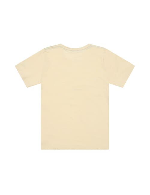 Champion Kids Script Short Sleeve Tee, Post Yellow product photo View 02 L