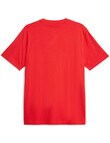 Puma Squad Tee, Red product photo View 02 S