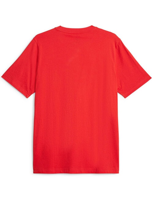 Puma Squad Tee, Red product photo View 02 L