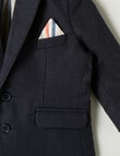 Teeny Weeny Linen Blend Jacket, Navy product photo View 04 S