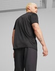 Puma Fit Poly Logo Tee, Black product photo View 07 S