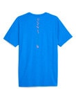Puma Graphic Running Ultra Tee, Blue product photo View 02 S