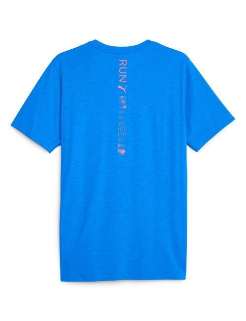 Puma Graphic Running Ultra Tee, Blue product photo View 02 L