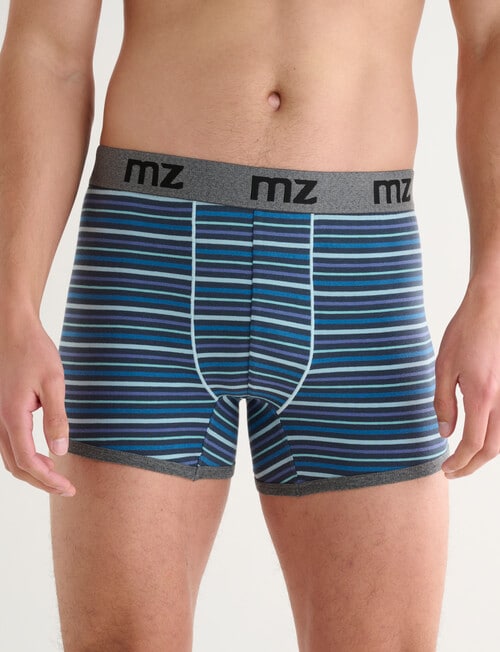 Mazzoni Fine Stripe Trunk, 2-Pack, Blue & Teal product photo View 02 L