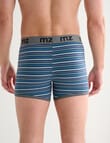 Mazzoni Fine Stripe Trunk, 2-Pack, Blue & Teal product photo View 03 S