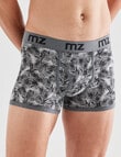 Mazzoni Leaf Print Open Front Trunk, 2-Pack, Black & Stone product photo View 02 S