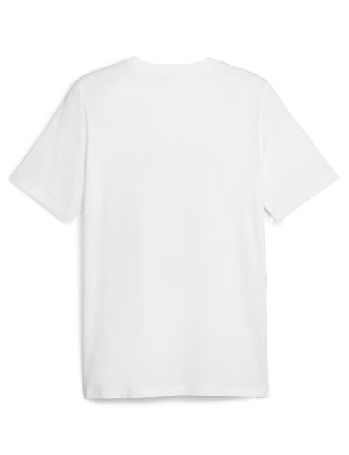 Puma Graphics Sneaker Tee, White product photo View 02 L