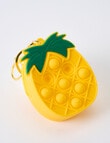 Switch Pineapple Push Pop Purse, Yellow product photo View 03 S