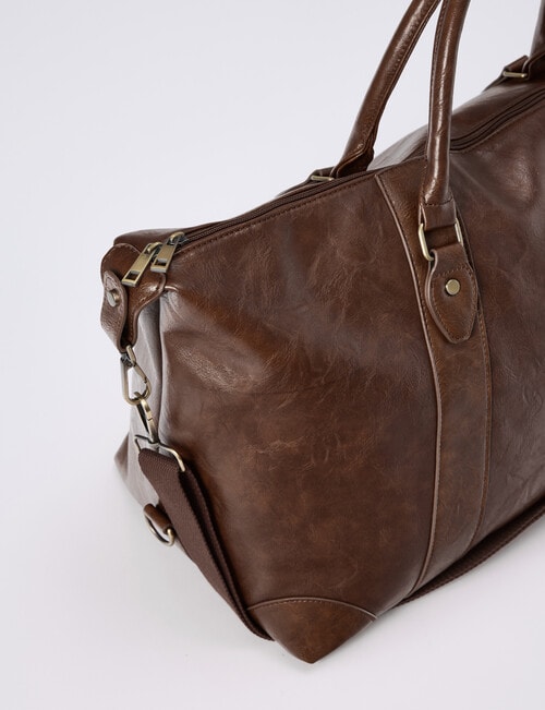 Laidlaw + Leeds Duffle Bag, Chocolate product photo View 02 L