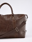 Laidlaw + Leeds Duffle Bag, Chocolate product photo View 04 S