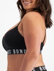 Bonds Icons Wirefree Bra, Black, 6-20 product photo View 02 S