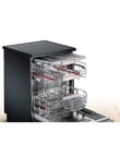 Bosch Series 6 Freestanding Dishwasher, Black Inox, SMS6HCB01A product photo View 02 S