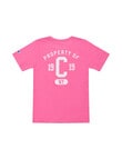 Champion Short Sleeve Tee, Pink Kiss product photo View 02 S