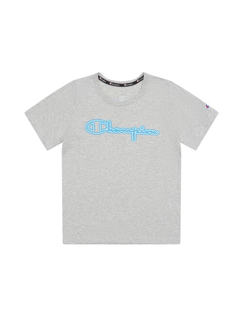 Champion Graphic Short Sleeve Tee, Oxford Heather product photo