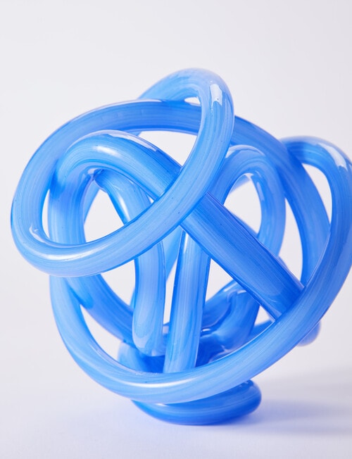 M&Co Vela Glass Knot Object product photo View 04 L