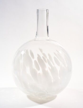 M&Co Vela Glass Vase, 37cm, Celestial product photo