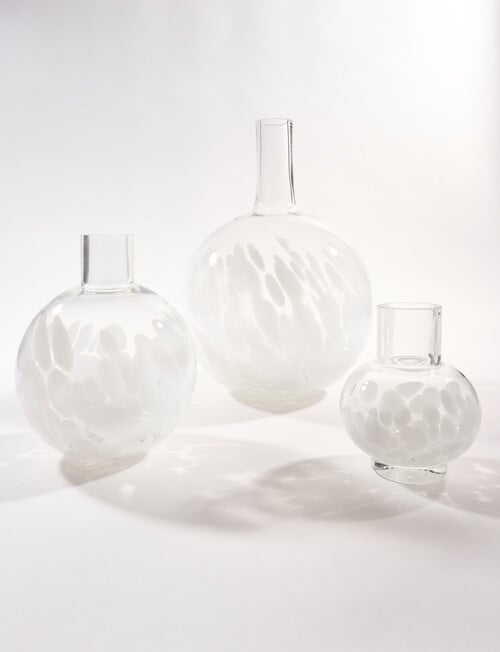 M&Co Vela Glass Vase, 37cm, Celestial product photo View 04 L
