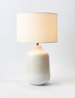 Salt&Pepper Dean Table Lamp, White product photo