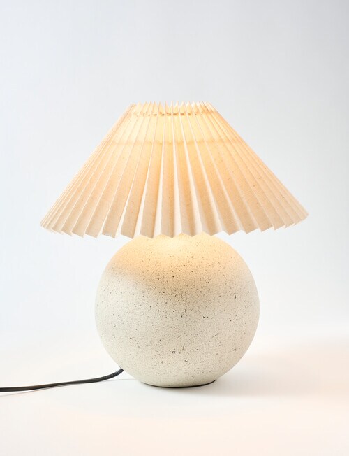 Salt&Pepper Potts Table Lamp, Cream Lamps