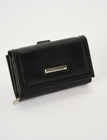 Pronta Moda Noranne Medium Wallet, Black product photo