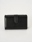 Pronta Moda Noranne Medium Wallet, Black product photo View 02 S