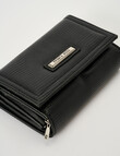 Pronta Moda Noranne Medium Wallet, Black product photo View 03 S