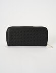 Pronta Moda Large Wallet, Black product photo View 02 S