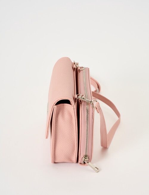Pronta Moda Roxy Bag With Wallet, Blush product photo View 04 L