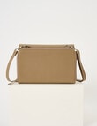 Pronta Moda Roxy Bag With Wallet, Stone product photo View 02 S